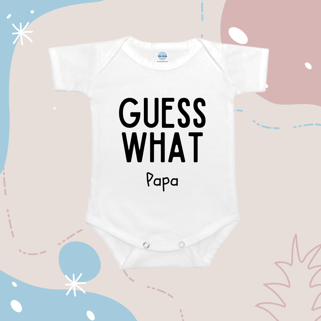 Guess what baby grow hotsell