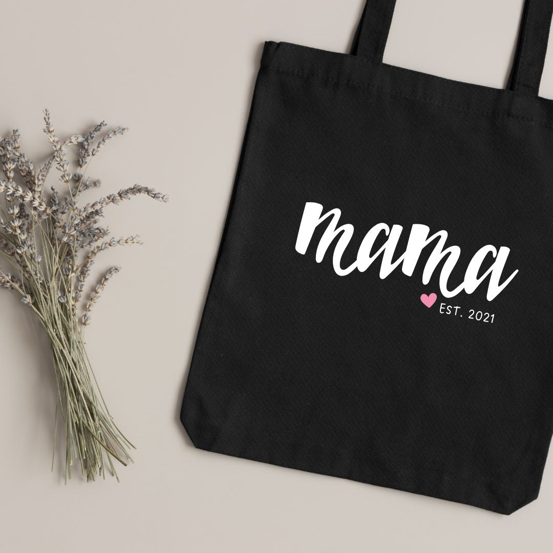 Canvas Tote Bag "Mama" - TinyPrints