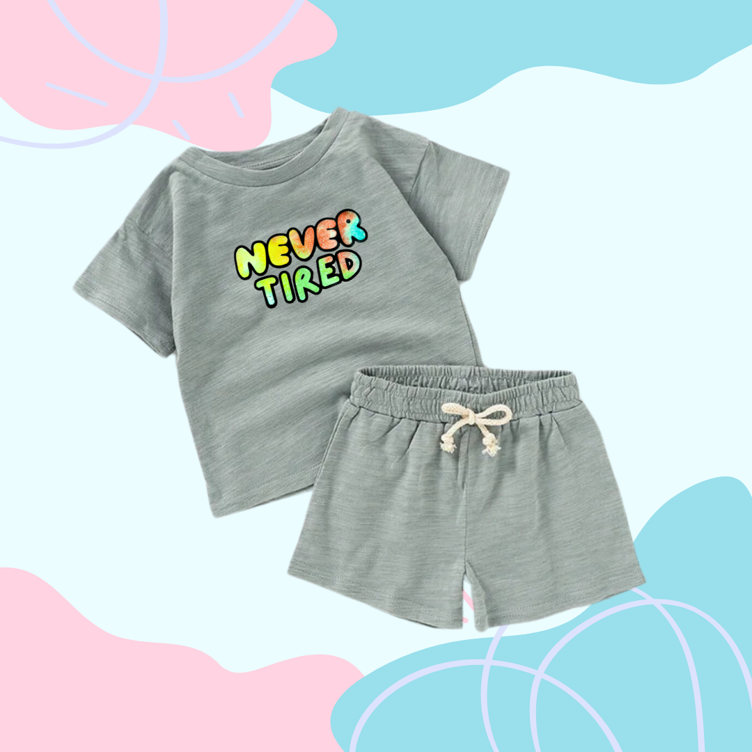 NEVER TIRED | Kids & Toddler Clothing Play Set