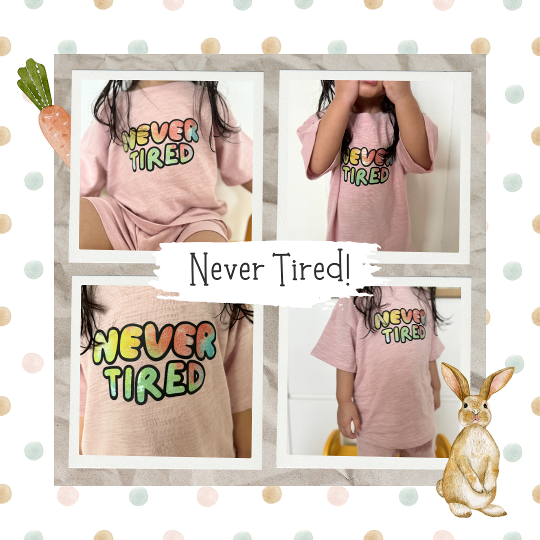 NEVER TIRED | Kids & Toddler Clothing Play Set