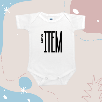 Baby Onesie Romper "New Item" - TinyPrints