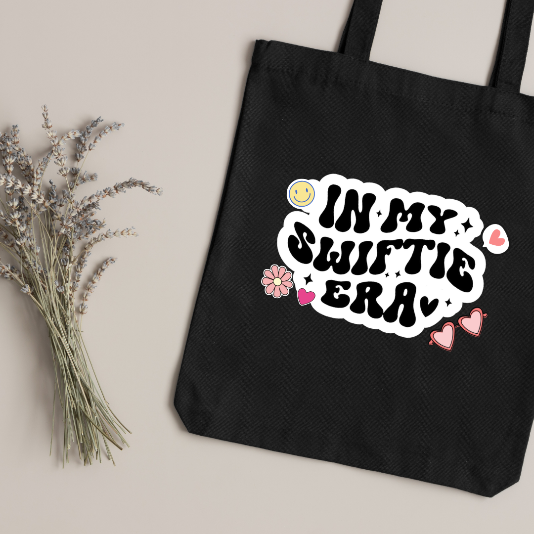 Canvas Tote Bag "In My Swiftie Era" Taylor Swift - TinyPrints