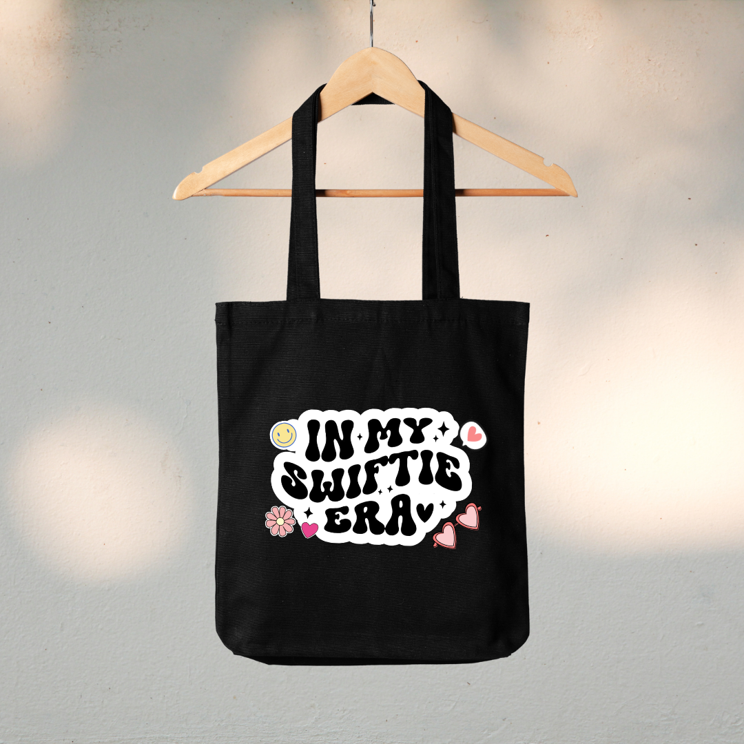 Canvas Tote Bag "In My Swiftie Era" Taylor Swift - TinyPrints