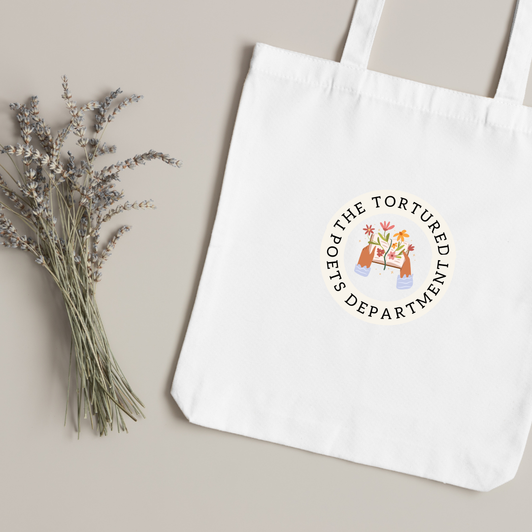 Canvas Tote Bag "The Tortured Poets Department" Taylor Swift - TinyPrints