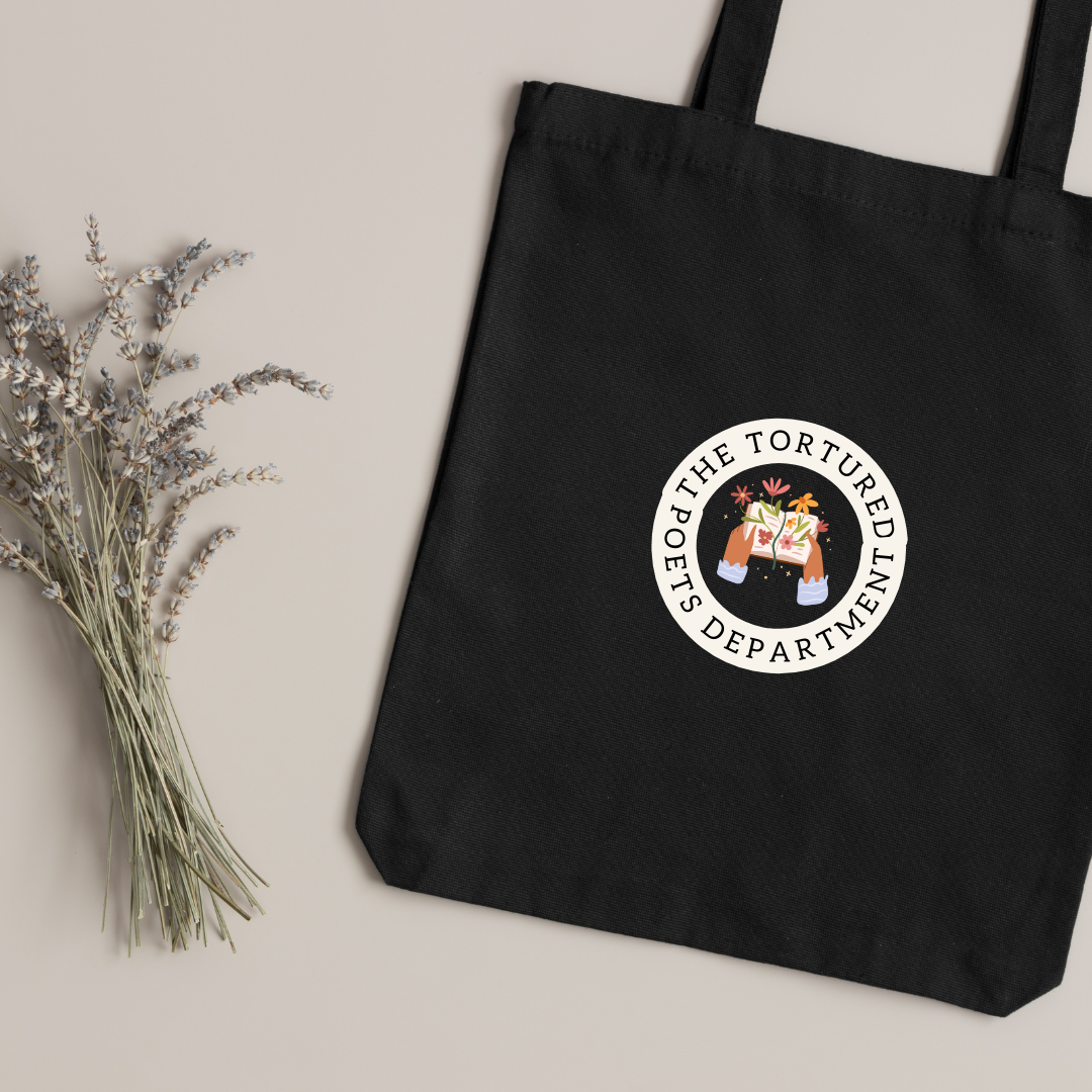 Canvas Tote Bag "The Tortured Poets Department" Taylor Swift - TinyPrints