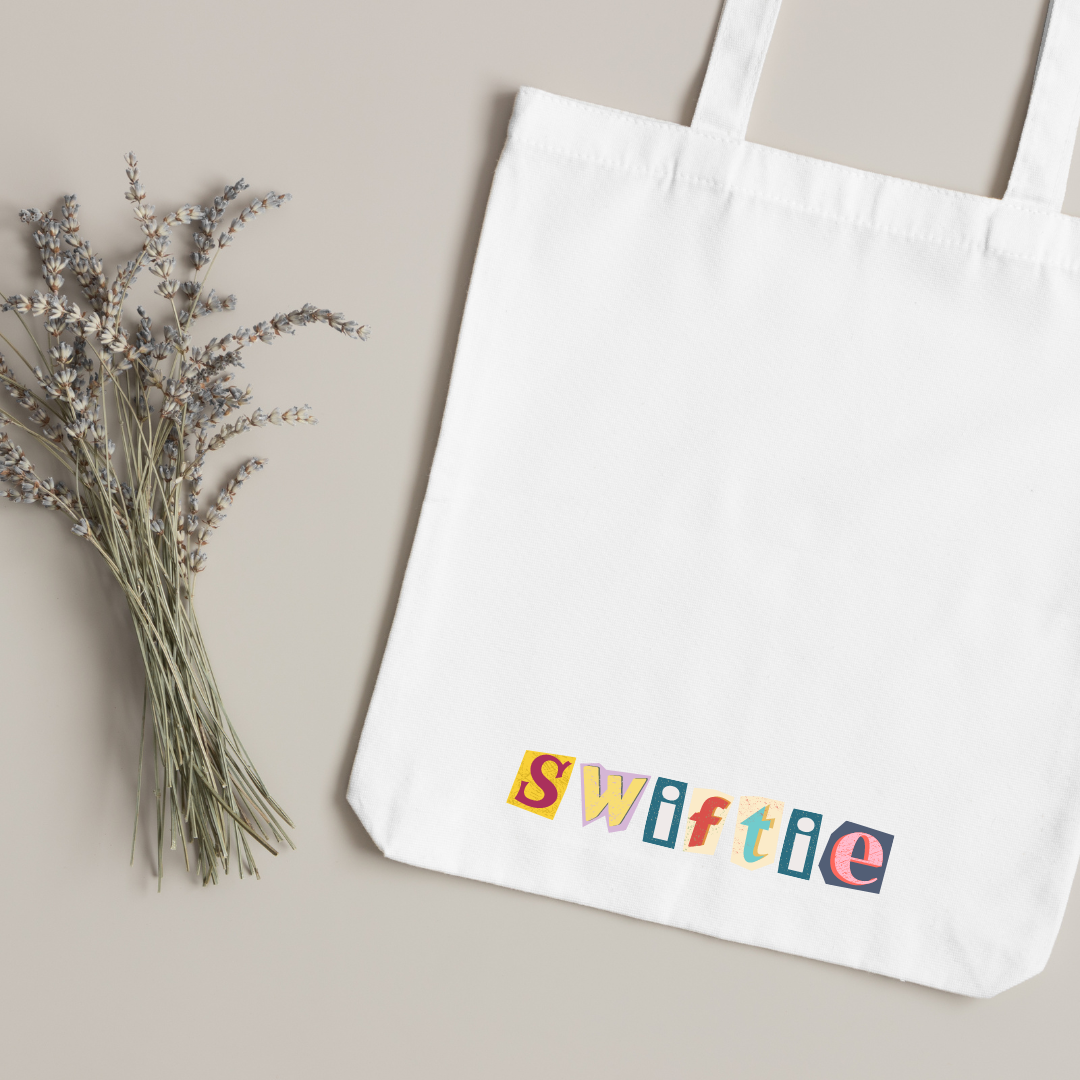 Canvas Tote Bag "Swiftie" Taylor Swift - TinyPrints