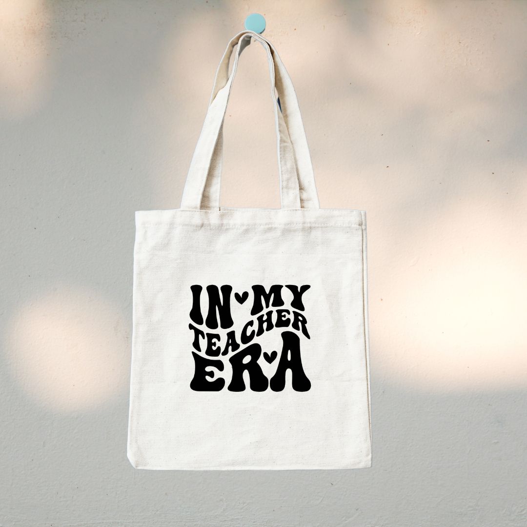 Teacher's Day Collection Canvas Tote Bag - TinyPrints