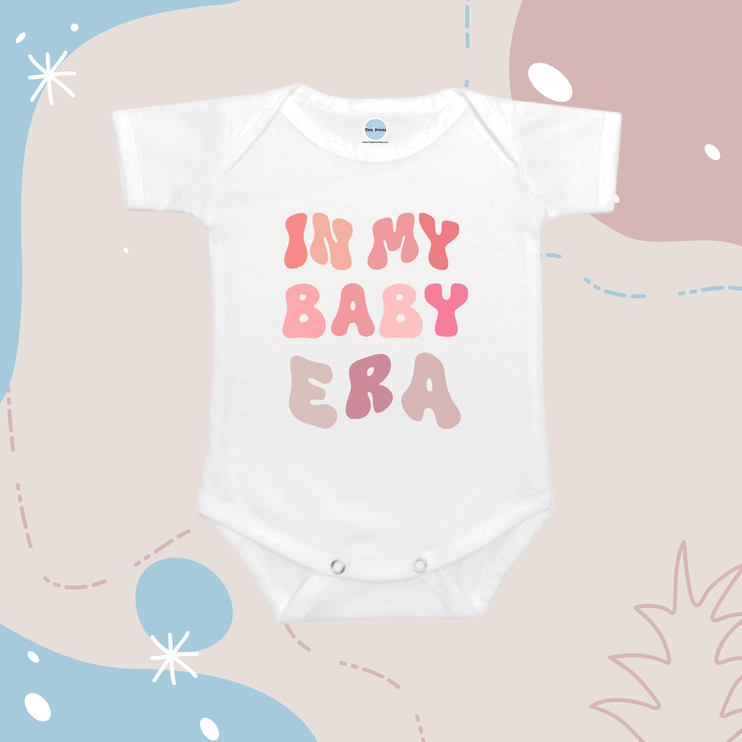 Baby Onesie Romper "In My Baby Era" - TinyPrints