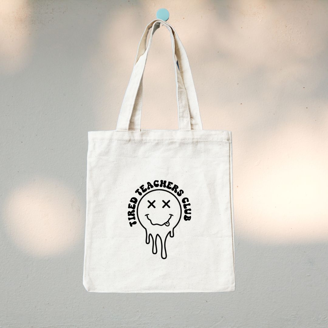 Teacher's Day Collection Canvas Tote Bag - TinyPrints