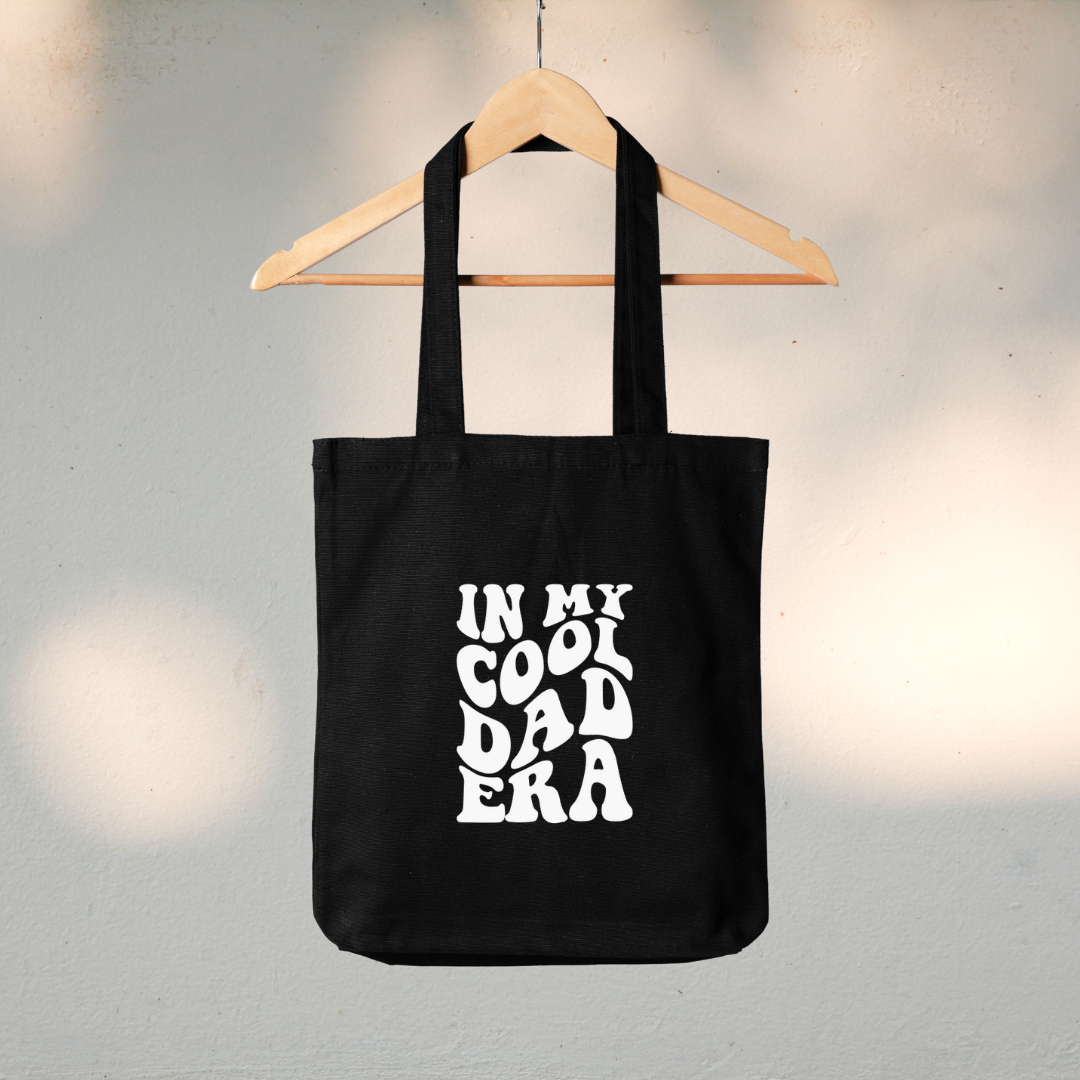 Canvas Tote Bag "In Cool My Dad Era" - TinyPrints