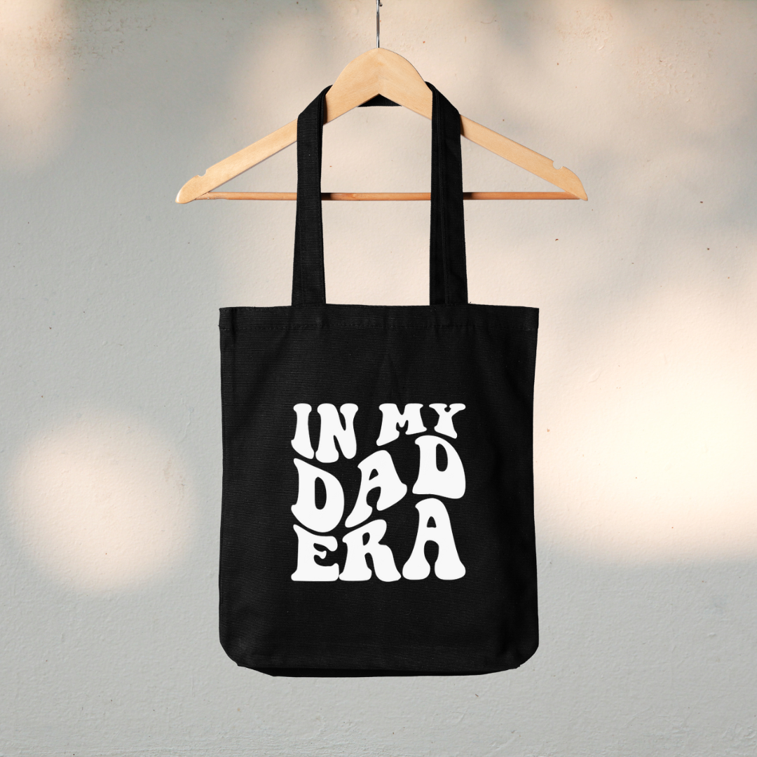 Canvas Tote Bag "In My Dad Era" - TinyPrints