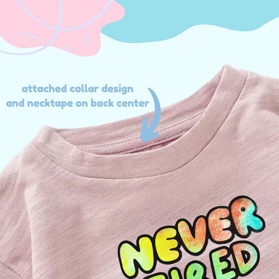 NEVER TIRED | Kids & Toddler Clothing Play Set