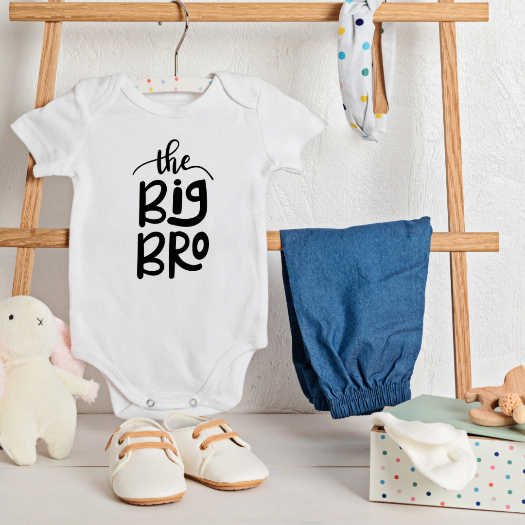 Baby Onesie Romper "The Big Bro" - TinyPrints