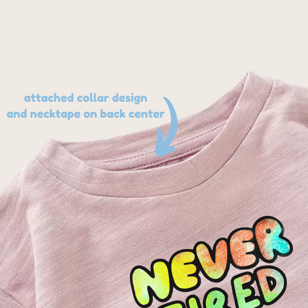 NEVER TIRED | Kids & Toddler Clothing Play Set