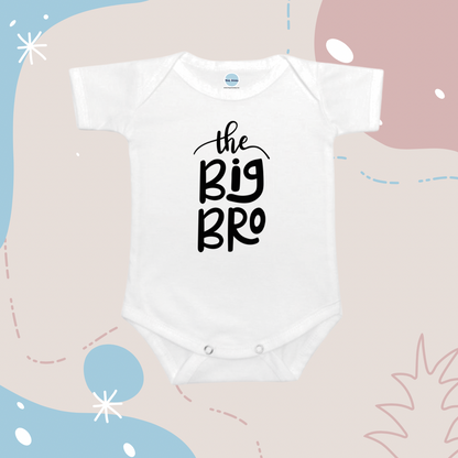 Baby Onesie Romper "The Big Bro" - TinyPrints