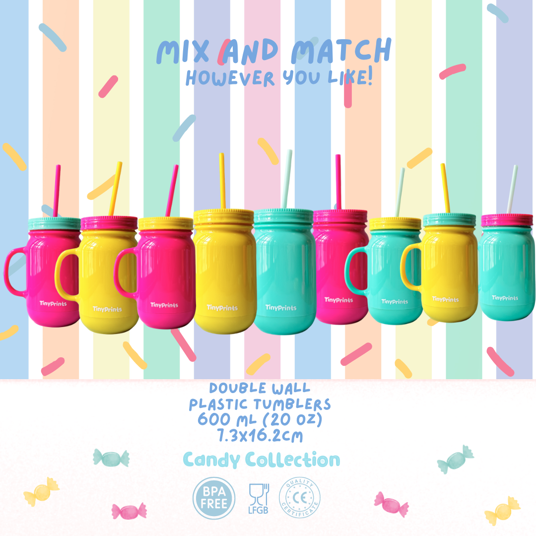 Cotton Candy Collection Tumbler - Kids Edition