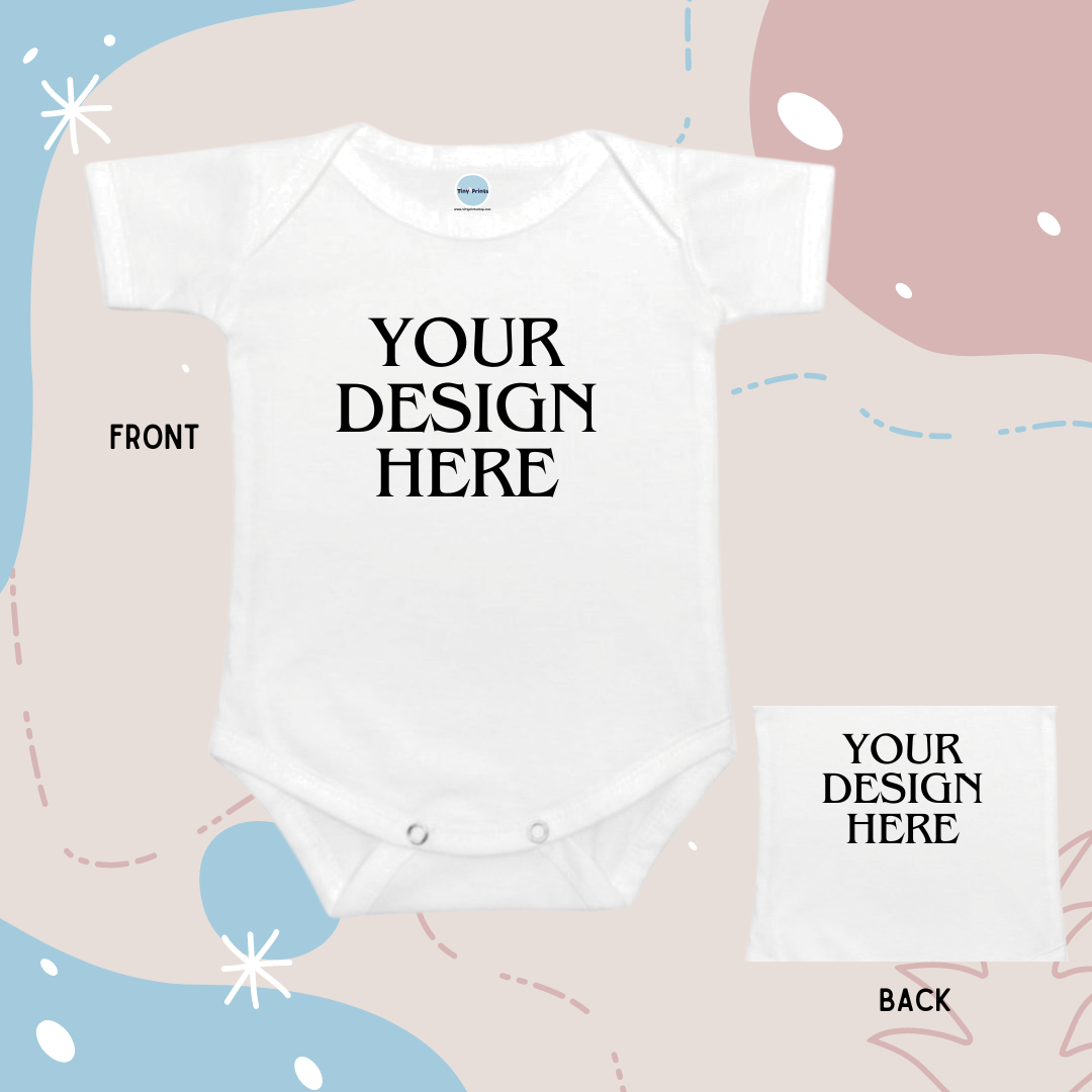 Customised Baby Onesie Romper - TinyPrints