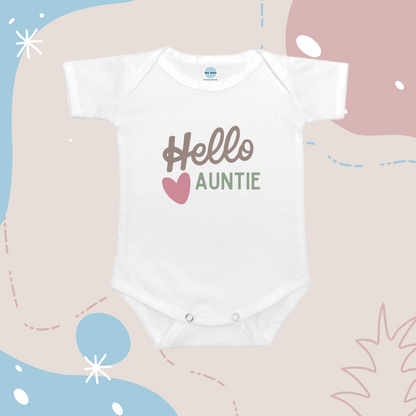 Baby Onesie Romper "Hello" Pregnancy Announcement Set - TinyPrints