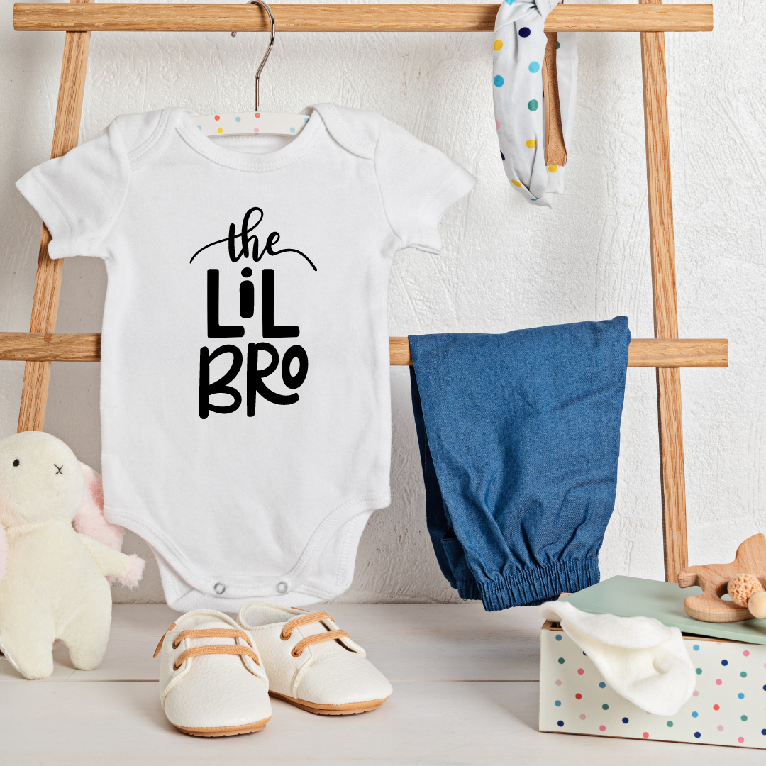 Baby Onesie Romper "The Lil Bro" - TinyPrints