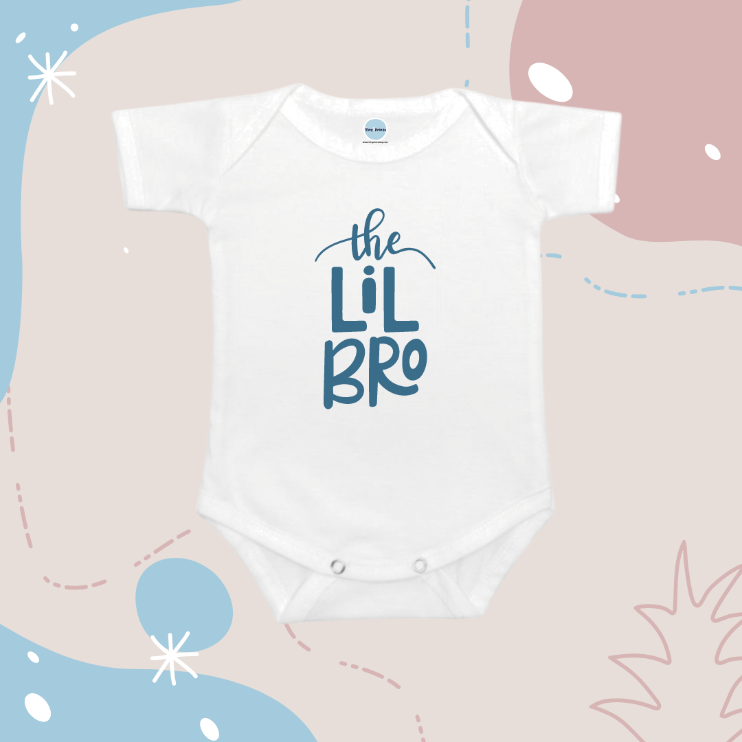 Baby Onesie Romper "The Lil Bro" - TinyPrints