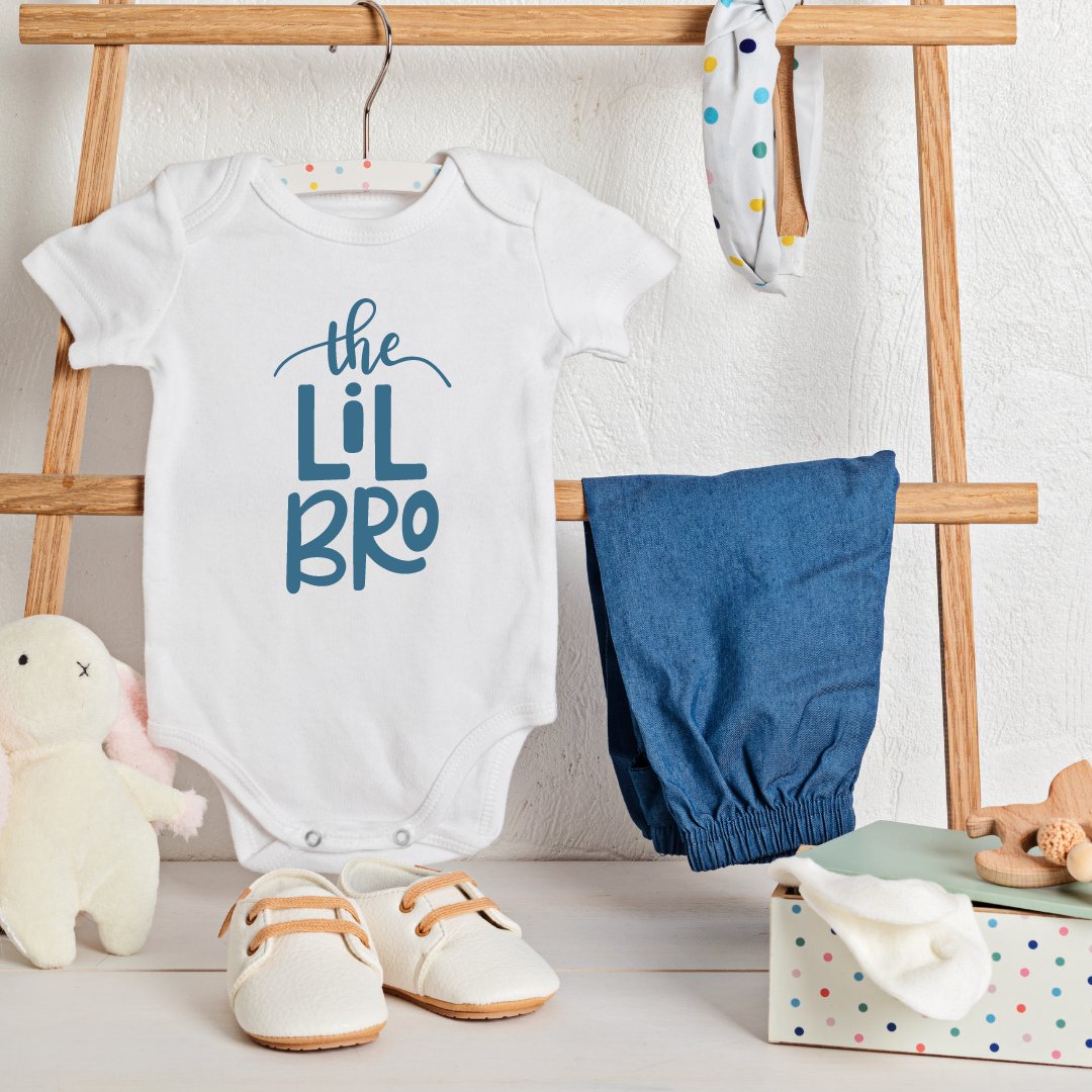 Baby Onesie Romper "The Lil Bro" - TinyPrints