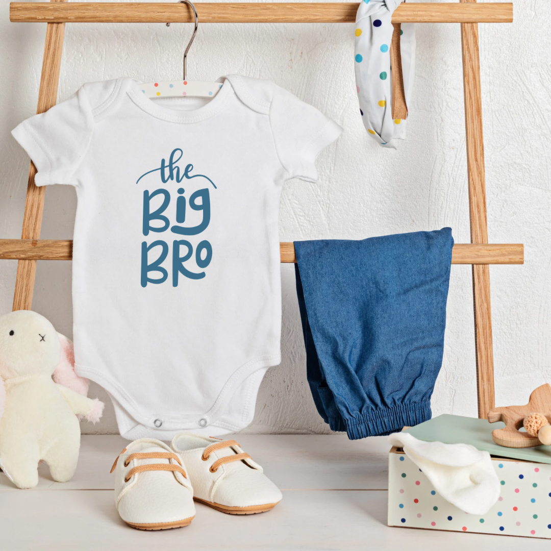 Baby Onesie Romper "The Big Bro" - TinyPrints