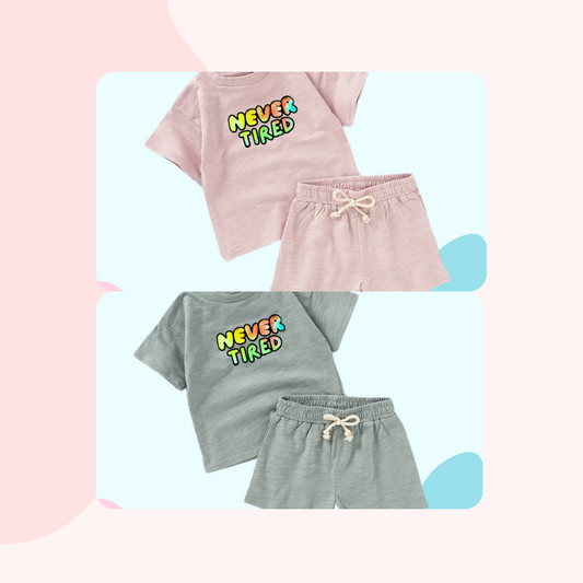 NEVER TIRED | Kids & Toddler Clothing Play Set