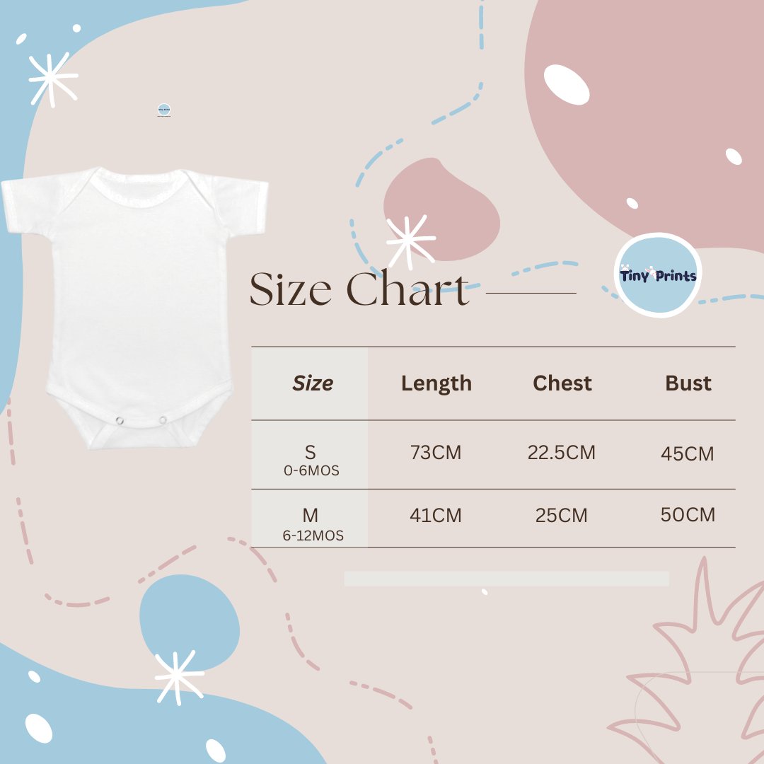 Baby Onesie Romper "Adora Bao" - TinyPrintsTinyPrints