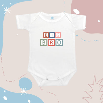 Baby Onesie Romper "Big Bro" - TinyPrintsTinyPrints