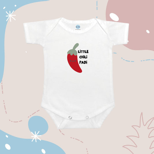 Baby Onesie Romper "Little Chili Padi" - TinyPrintsTinyPrints